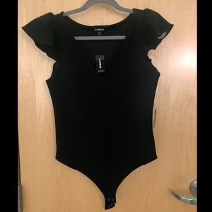 Express black bodysuit